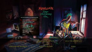 Marillion Script for a jesters tear Blu-ray-Menu