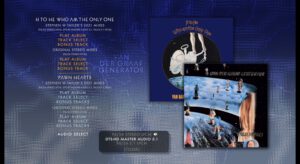 Van der Graaf Generator Blu-ray Menu Charisma Years
