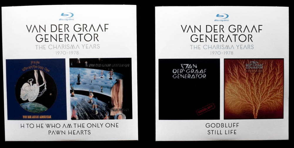 Van der Graaf Generator Charisma Years Blu-rays