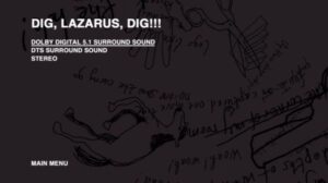 Nick Cave & The Bad Seeds Dig Lazarus Dig DVD Menu