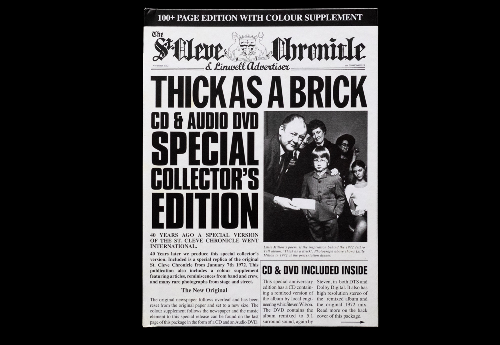 Jethro Tull Thick As A Brick Deluxe Edition Surround