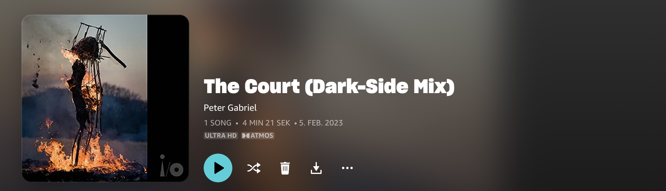Peter Gabriel The Court In-Side-Mix Dolby Atmos