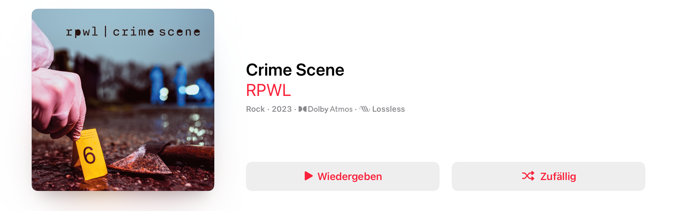 RPWL Crime Scene Dolby Atmos