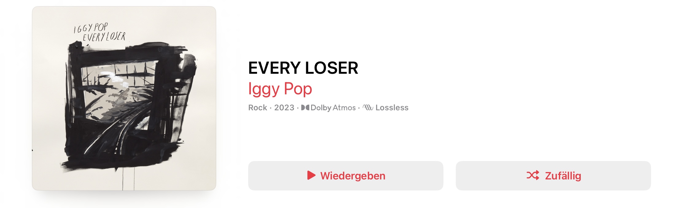 Iggy Pop Every Loser Dolby Atmos