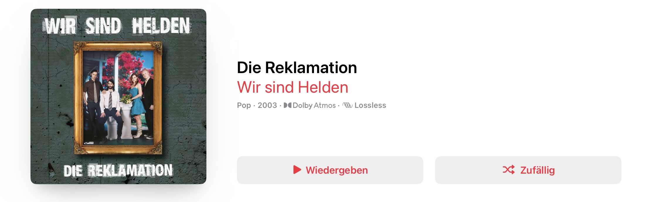 Wir Sind Helden Die Reklamation Dolby Atmos