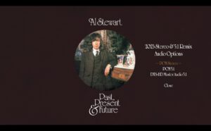 Al Stewart Past Present & Future Blu-ray Menu