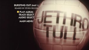 Jethro Tull Bursting Out DVD Menu