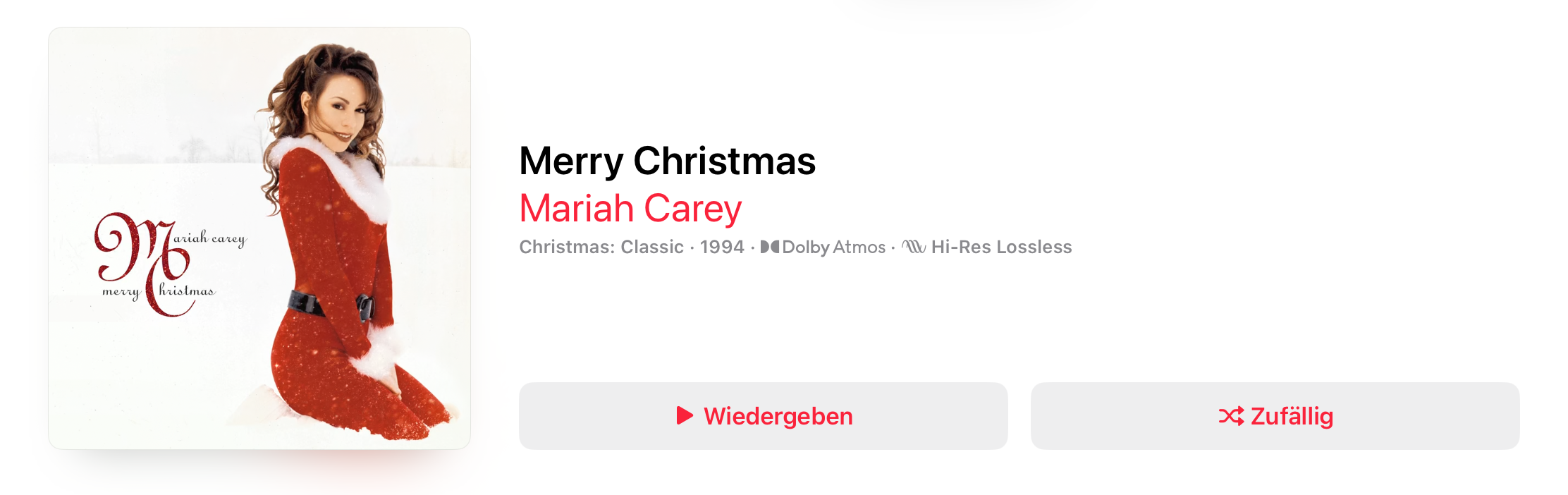 Mariah Careay Merry Christmas Dolby Atmos