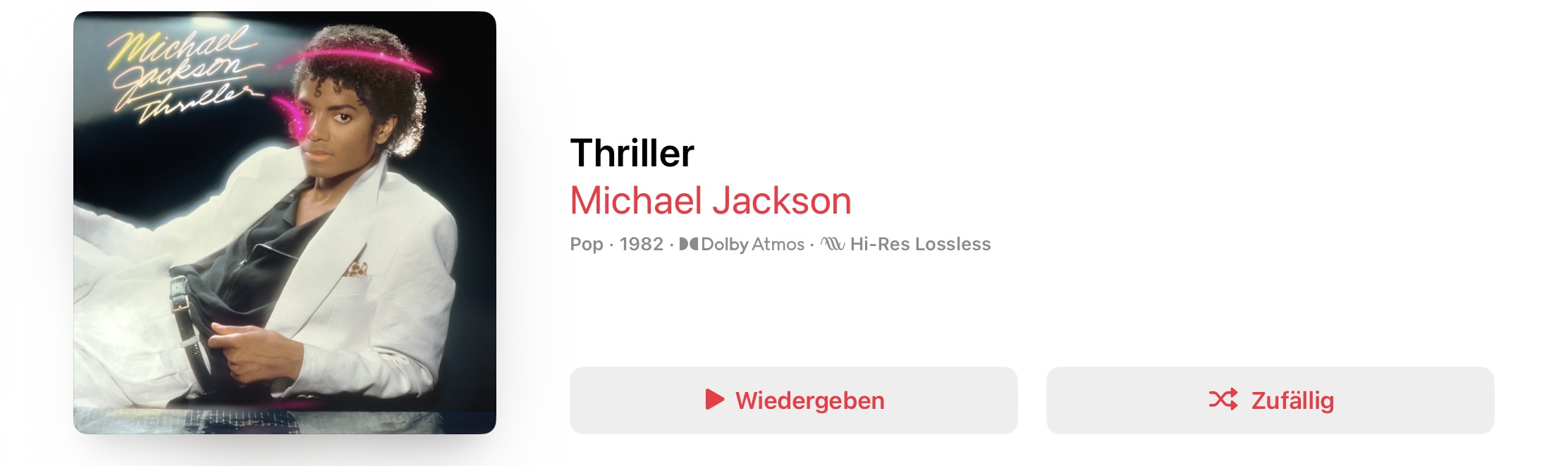 Michael Jackson Thriller Dolby Atmos