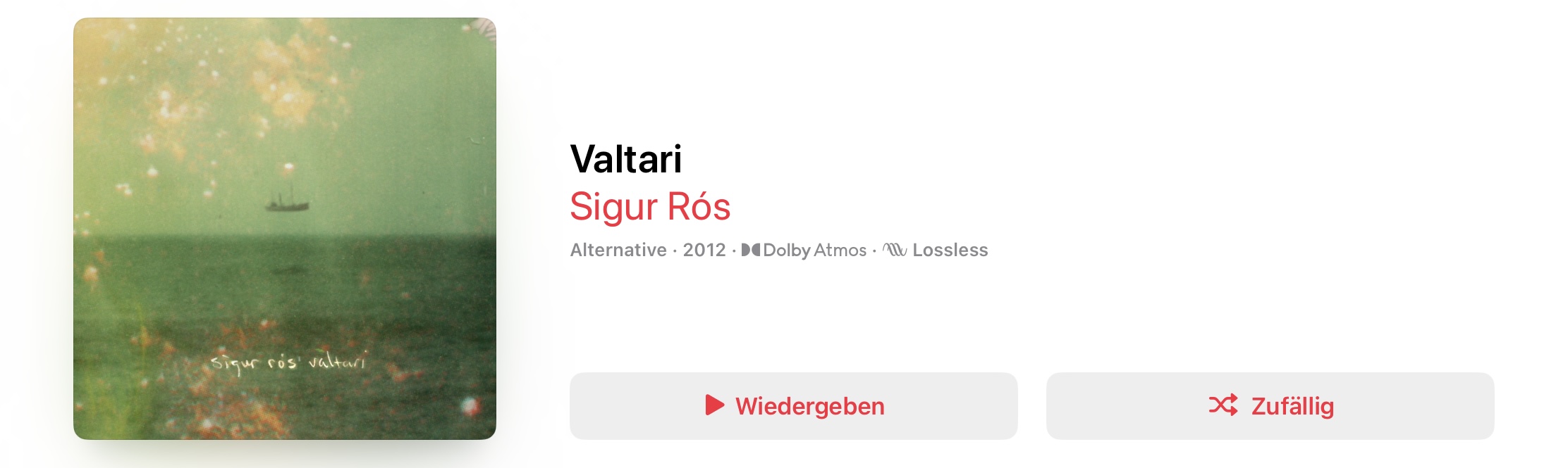 Sigur Ros - Valtari Dolby Atmos