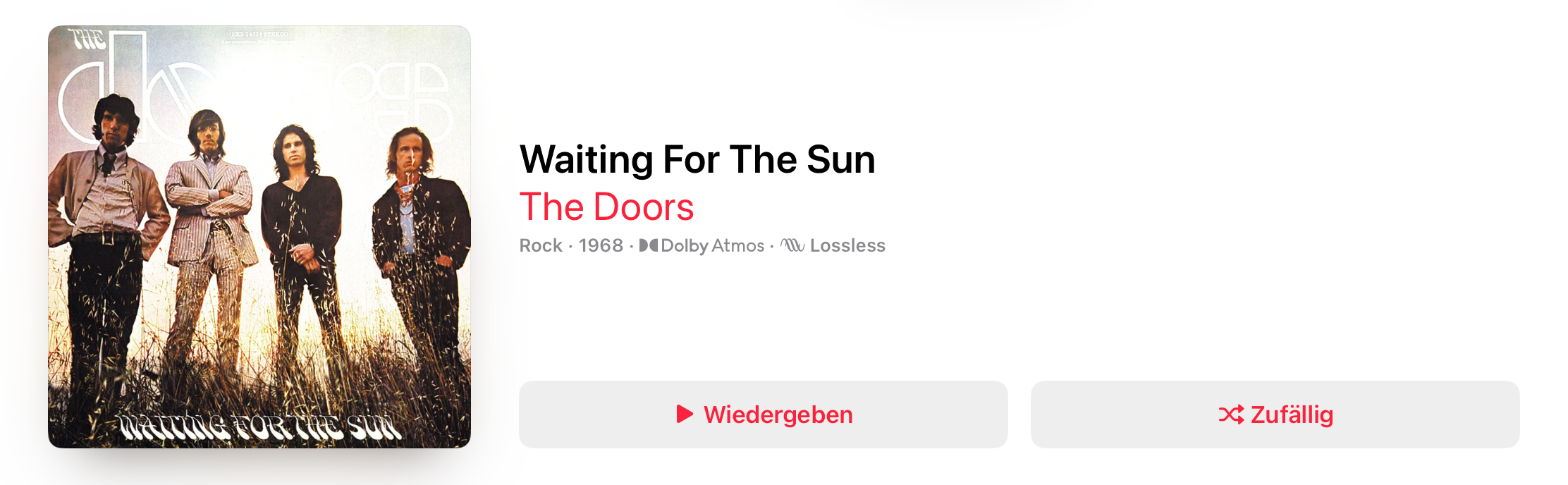 The Doors Waiting For The Sun Dolby Atmos