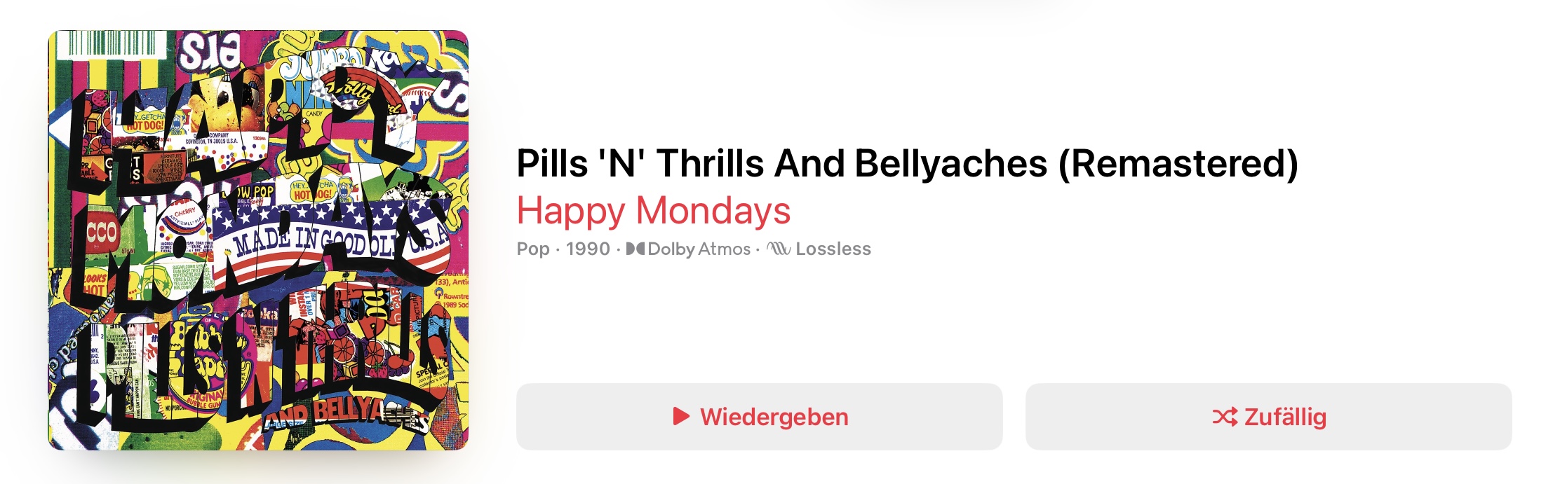 Happy Mondays Pills 'n' Thrills Dolby Atmos