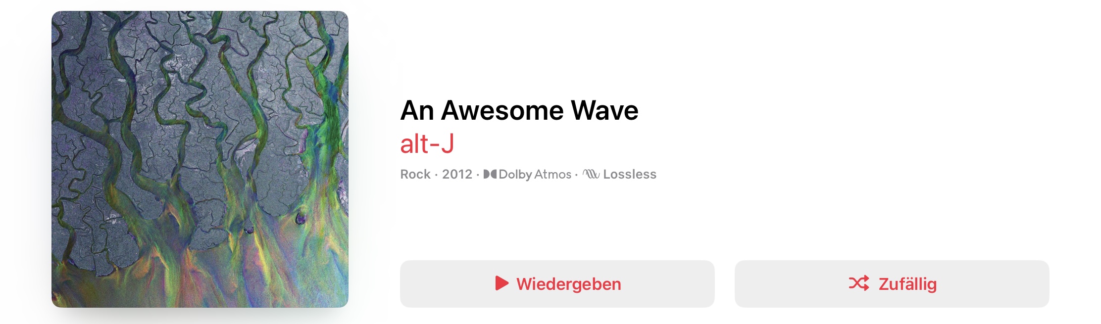 Alt-J An Awesome Wave Dolby Atmos