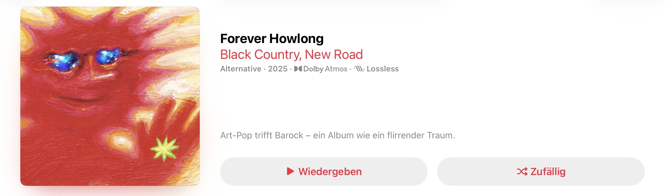 Black Country New Road Forever Howlong