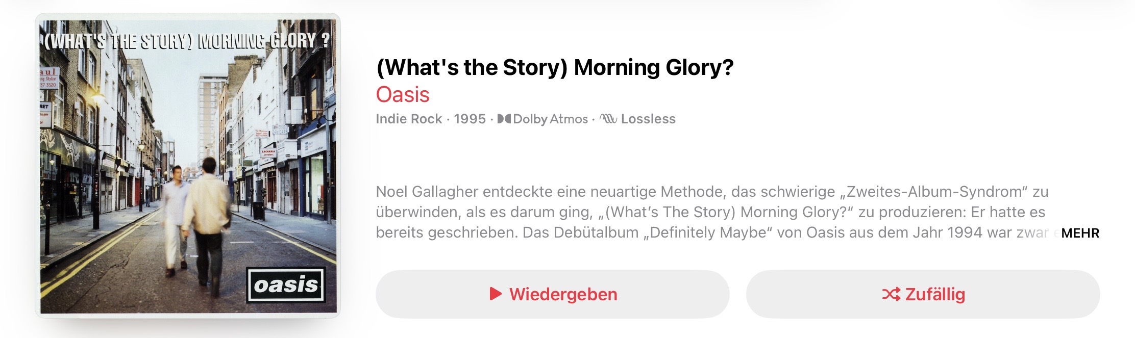 Oasis What's The Story Dolby Atmos