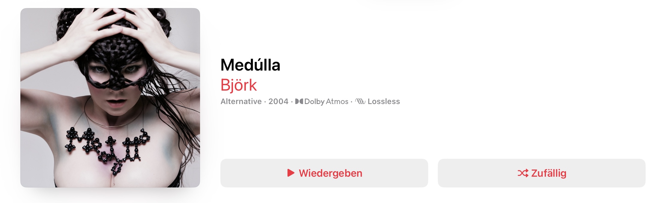 Björk Medulla Dolby Atmos