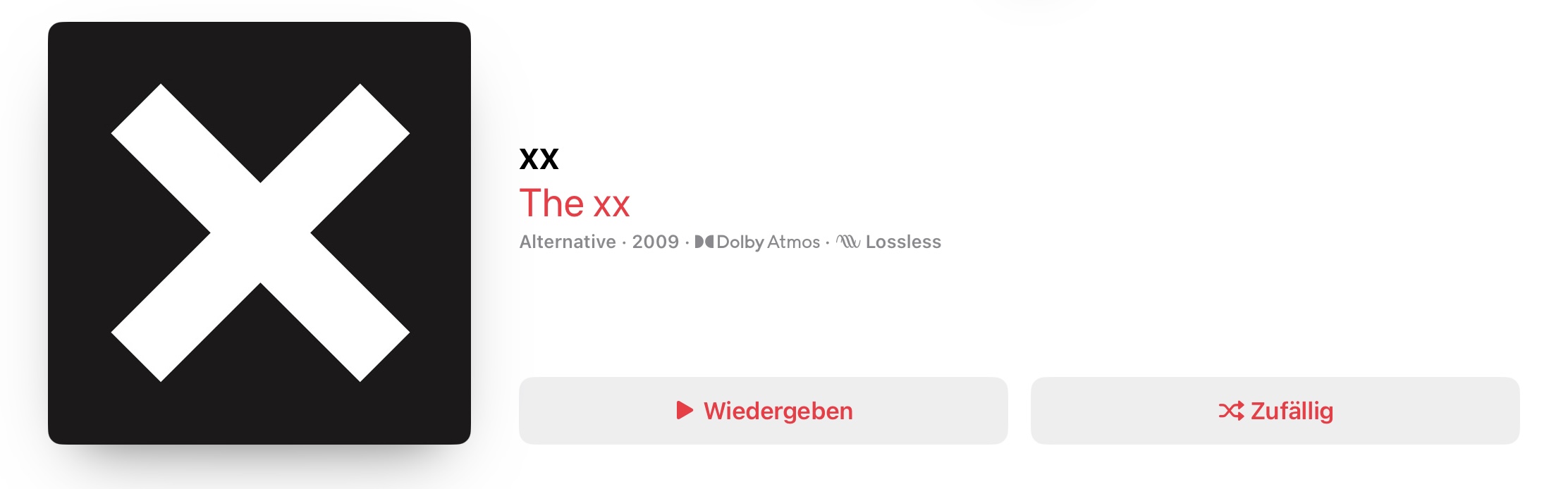 The xx XX Dolby Atmos