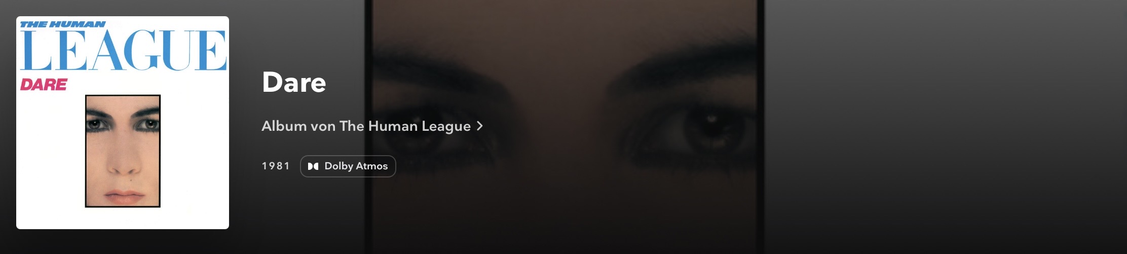 The Human League Dare Dolby Atmos