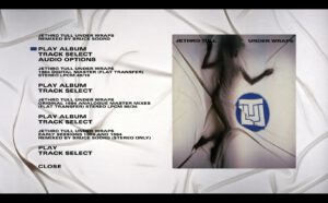 Jethro Tull Under Wraps Blu-ray Menu
